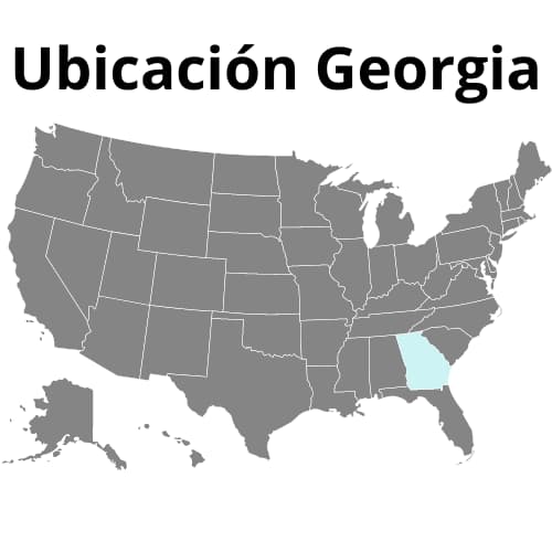 Ubicación Georgia