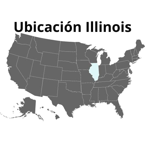 Ubicación Illinois