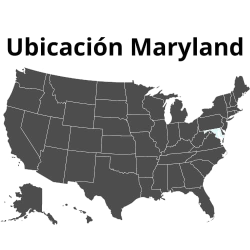 Ubicación Maryland