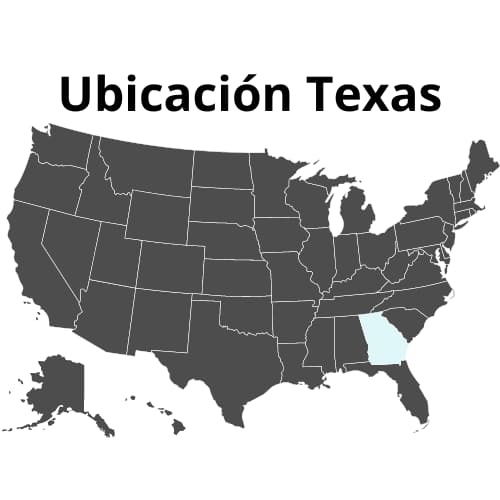 Ubicación Texas